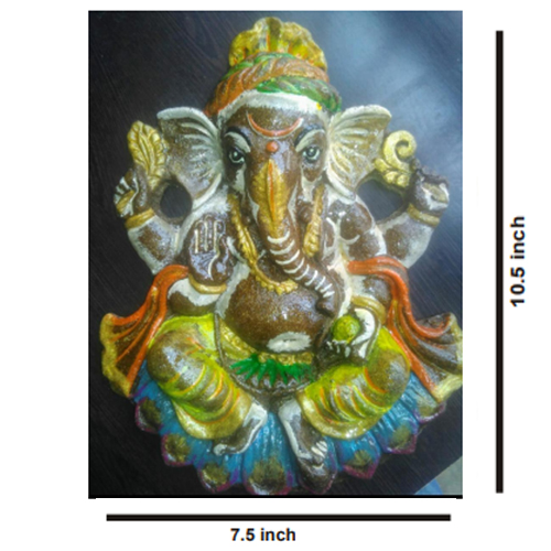 Lored Ganesha Colored - Shri Navonnati