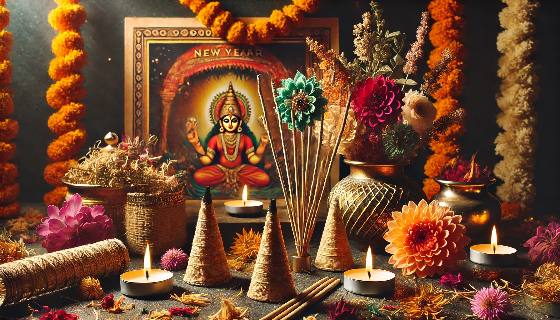 Celebrate New Year 2024 with Eco-Friendly Flower-Based Incense Products